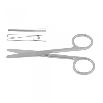 Operating Scissor Straight - Blunt/Blunt Stainless Steel, 13 cm - 5"